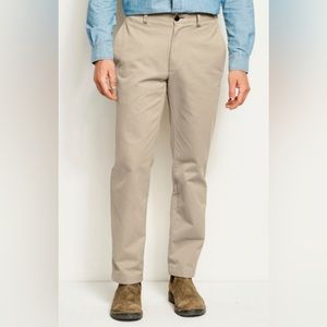 Orvis Wrinkle Free Khaki Trousers